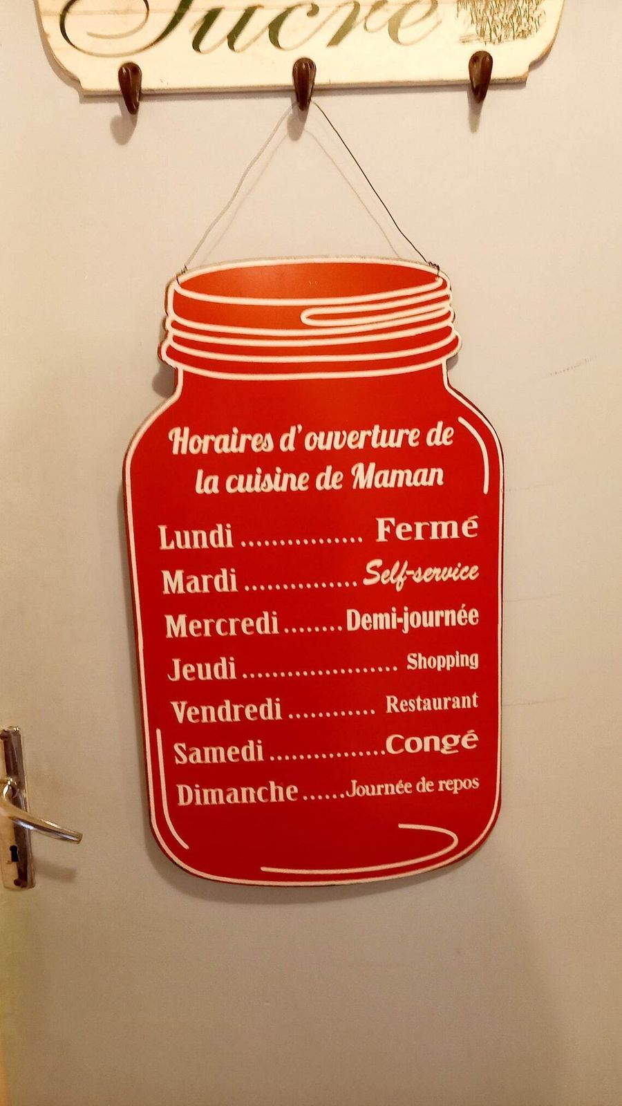photo furniture Wall Decor Vintage Metal Sign In Style Of Mason Jar Kitchenalia