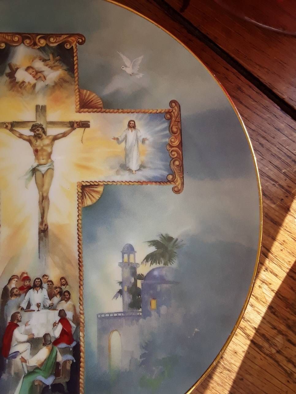 The Life Of Christ By Bar Zoni Royal Doulton Franklin Mint Limited Edition Collectible Plate photo vintage