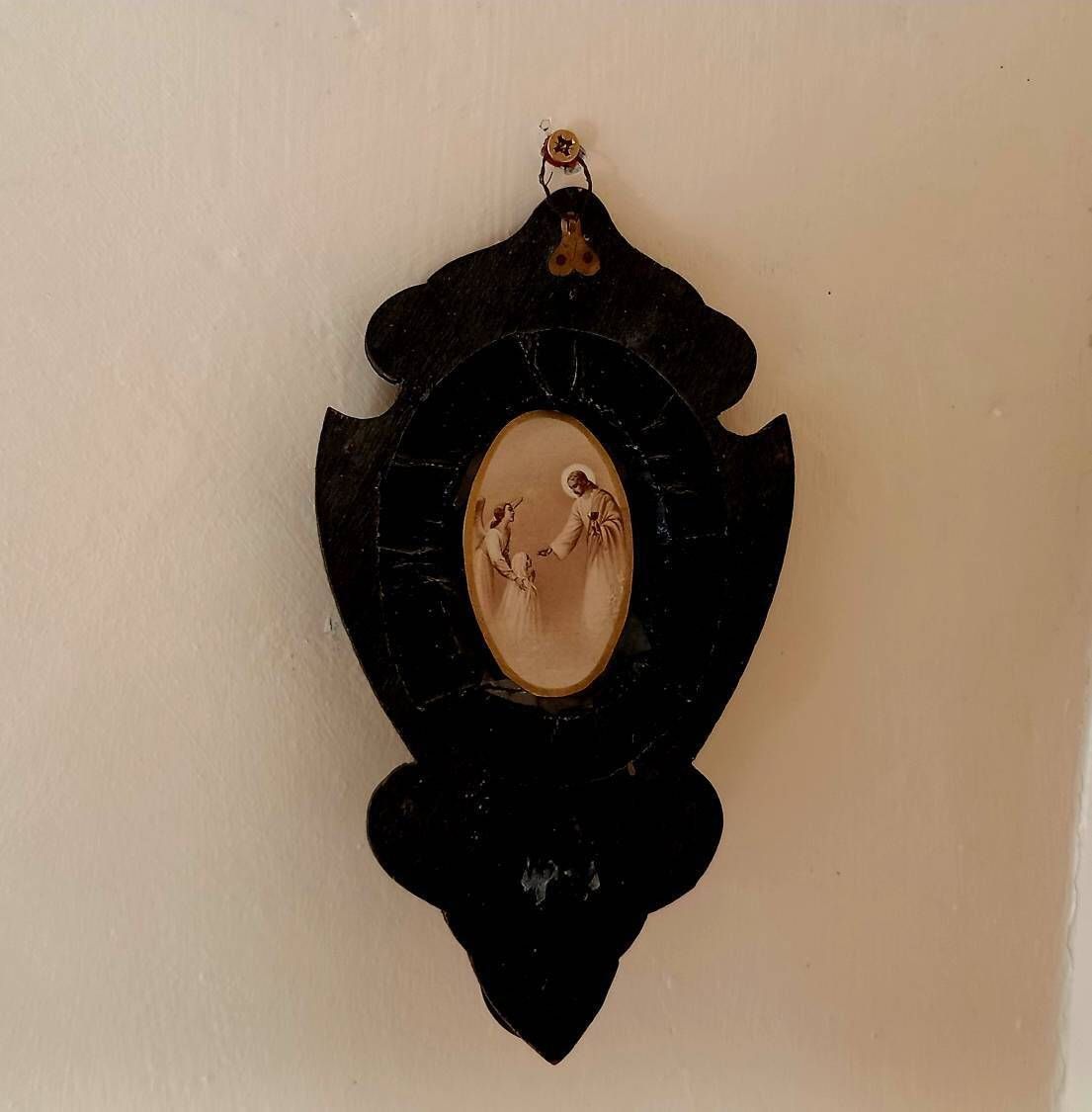photo for sale Meerschaum Reliquery Catholic Decor Saint Mary Gothic Design