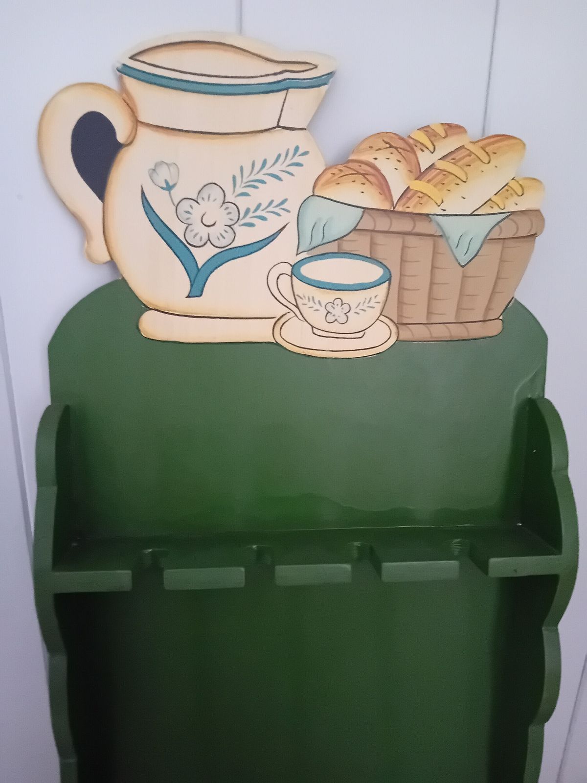Kitchen Utensils Made Of Wood With Decorative Hanging Rack photo furniture