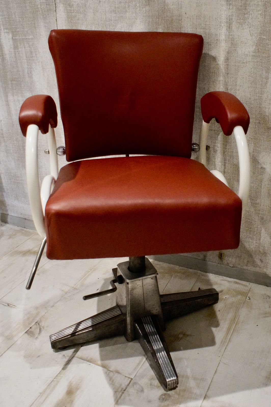 Art Deco Style Barbers Chair, 1930s photo Furniture
