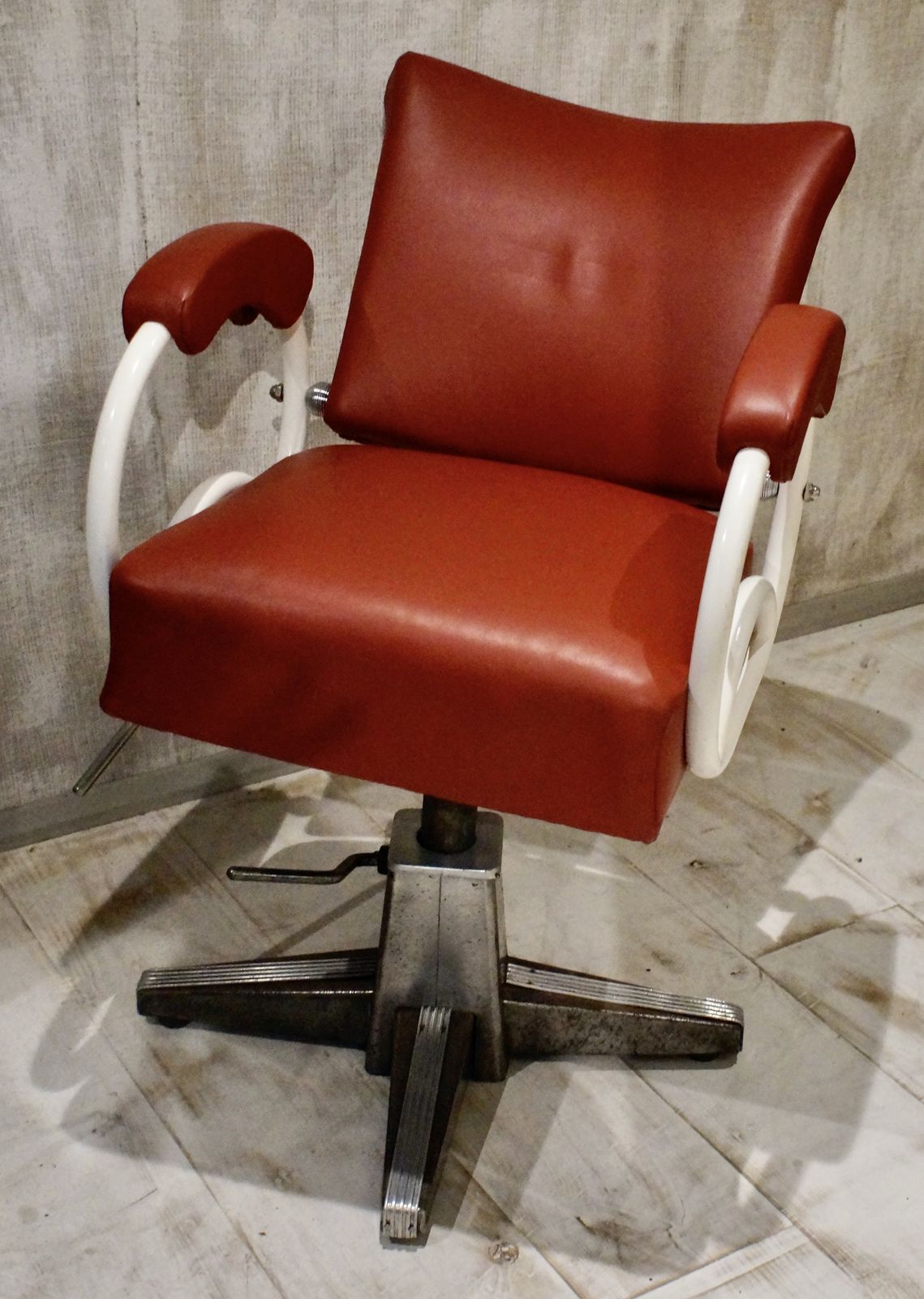 Art Deco Style Barbers Chair, 1930s photo buy