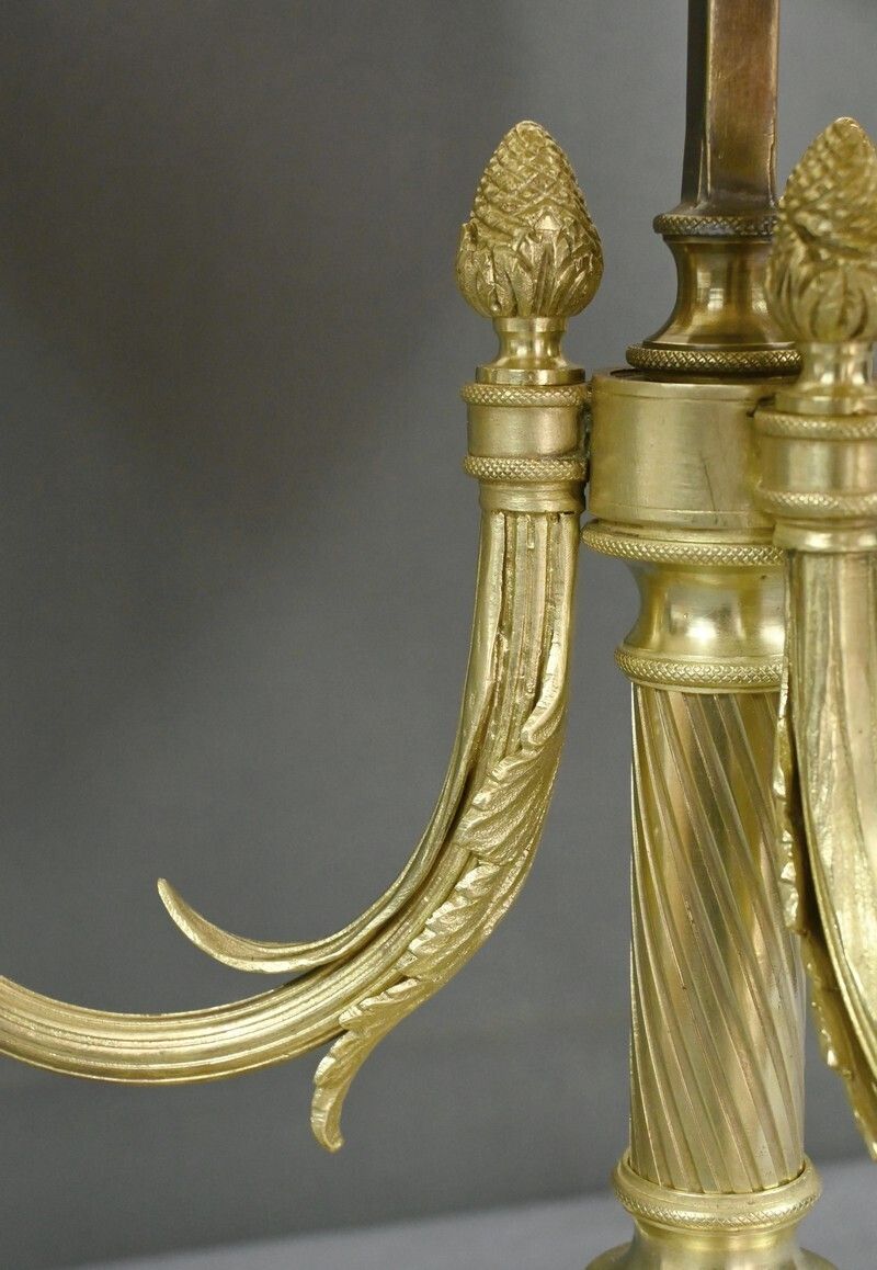 photo vinterior Large Gilt Bronze Hot Water Bottle Lamp, Louis XVI Style – Part 1 Of The 20th Century
