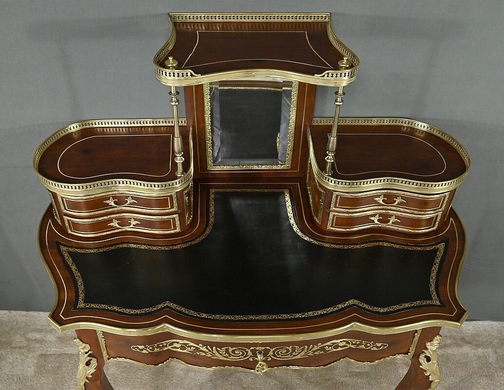 Small Mahogany Lady's Desk, Napoleon III Period – Part 2 Of The 19th Century photo buy