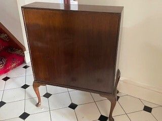 Antique Queen Anne Style, Mahogany Bureau, Waring And Gillow, C1930 photo Furniture