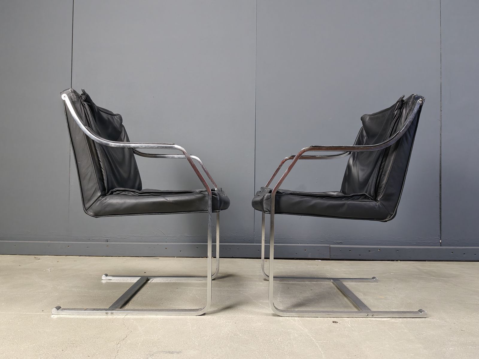 Set Of 6 Rudolf Glatzel Armchairs For Knoll Art Collection, 1980s photo for sale