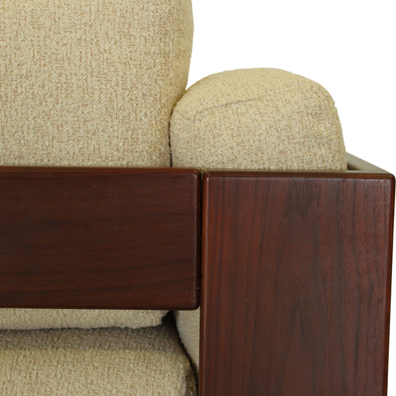 Furniture Three Seater Bastiano Sofa By Afra & Tobia Scarpa For Gavina, 1966, Mid Century Modern photo
