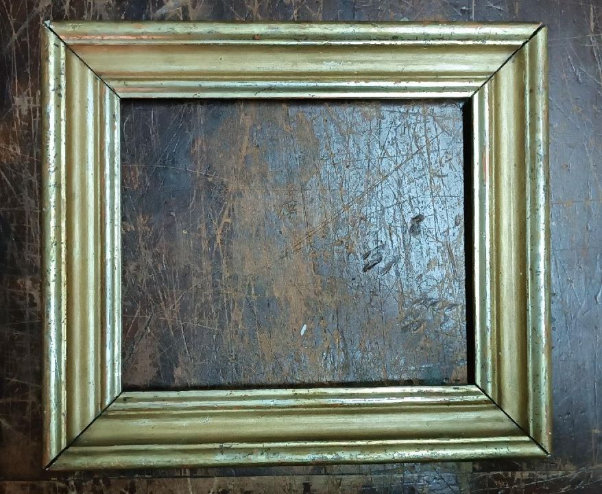 Antique Gold Frame In Mecca 19th Century photo furniture