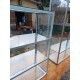 photo furniture 2 Industrial Iron And Glass Display Cases