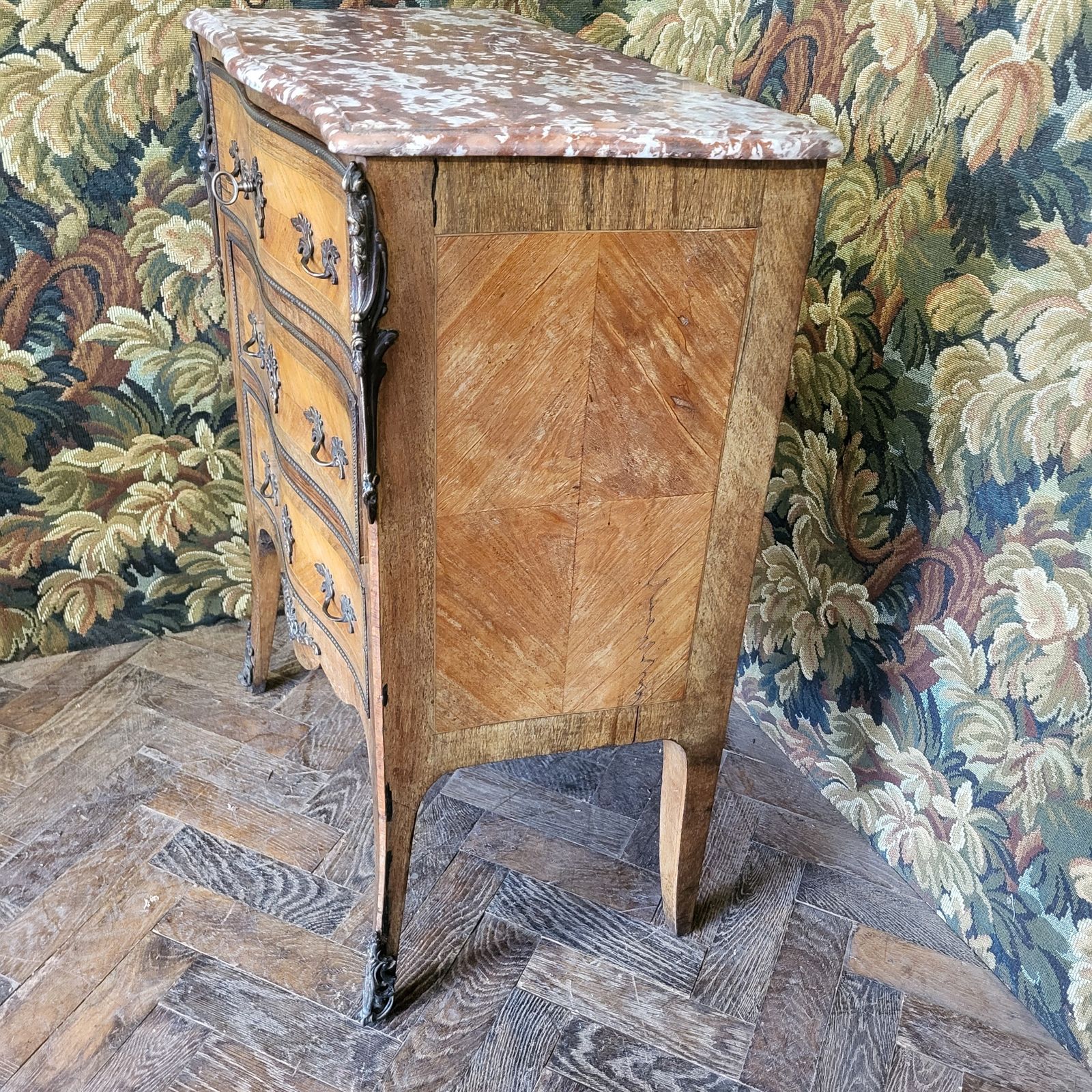 Small French Commode, 1800s, Tulipwood photo Furniture