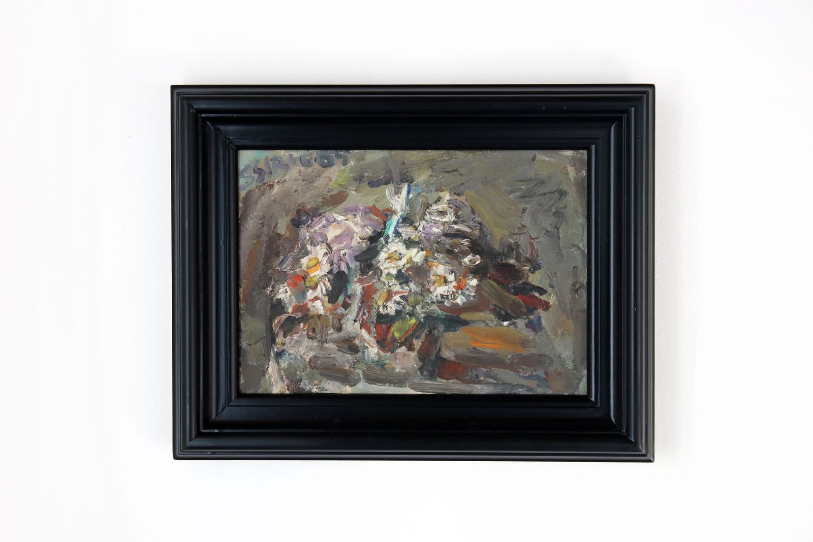 Expressionist Oil Painting By Sirio Salimbeni photo furniture