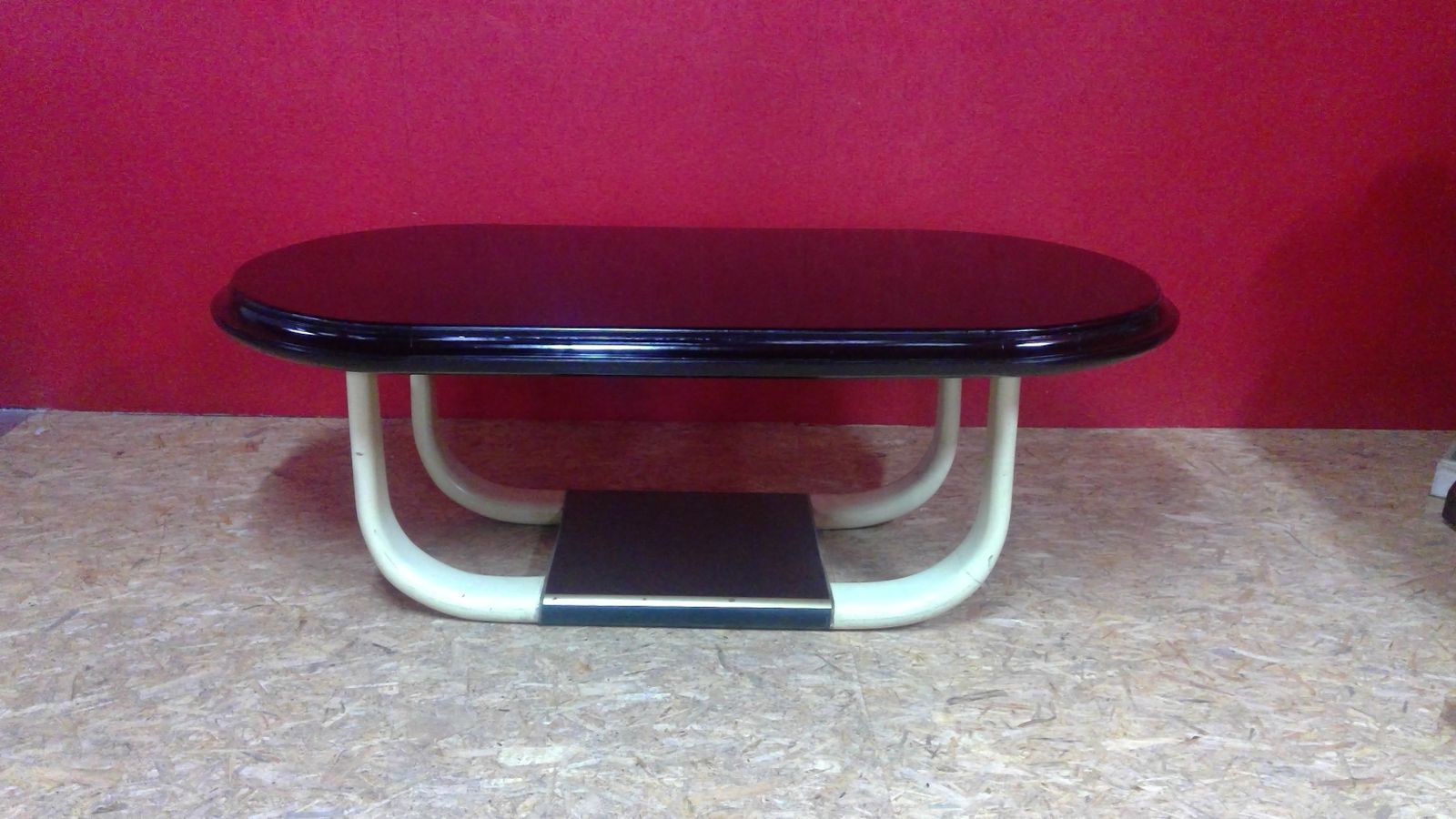 Art Deco.A Rare Iconic Lacquered Faux Elephant Shaped  Legs Dining Consul Table Of Subline Shape photo Furniture