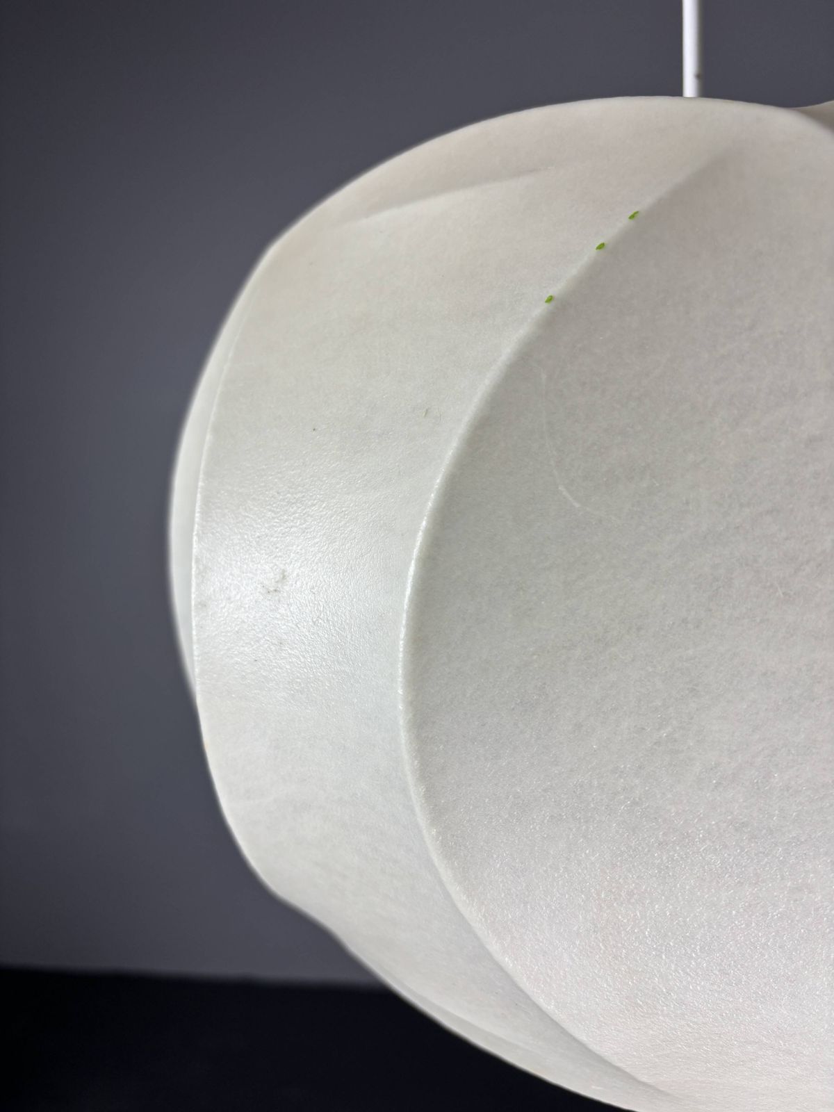 photo furniture Midcentury Space Age Cocoon Hanging Pendant Ceiling Lamp, 1960s