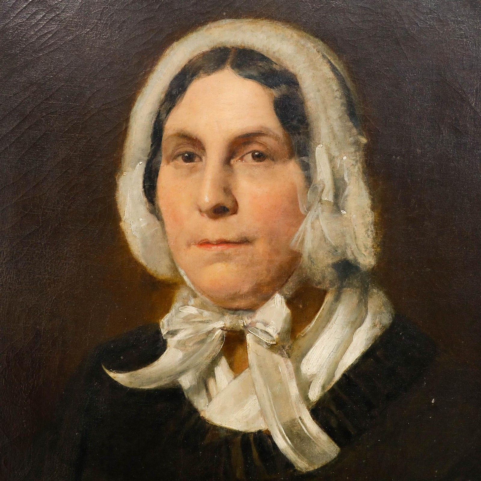 Francis John Wyburd (1826 1909) Oil, Portrait Of The Artist's Mother photo Art
