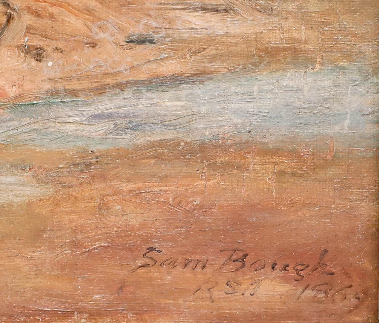 Samuel Bough (1822 1878) 1869 Oil, The Winding Beach photo vinterior