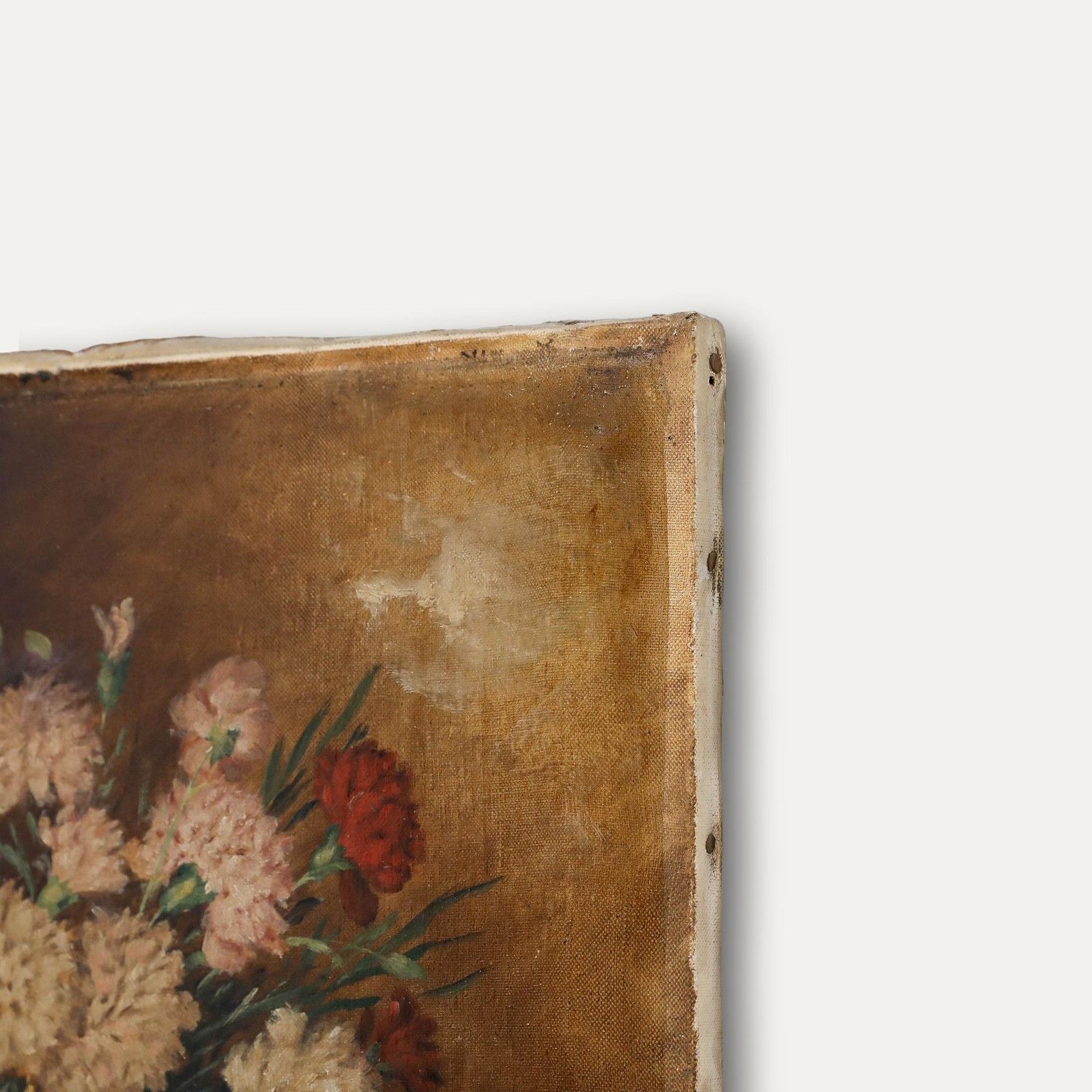 Nicolaï A. Okolowicz (Fl.1867 1928) Russian Oil, Bouquet Of Chrysanthemums photo 325.0