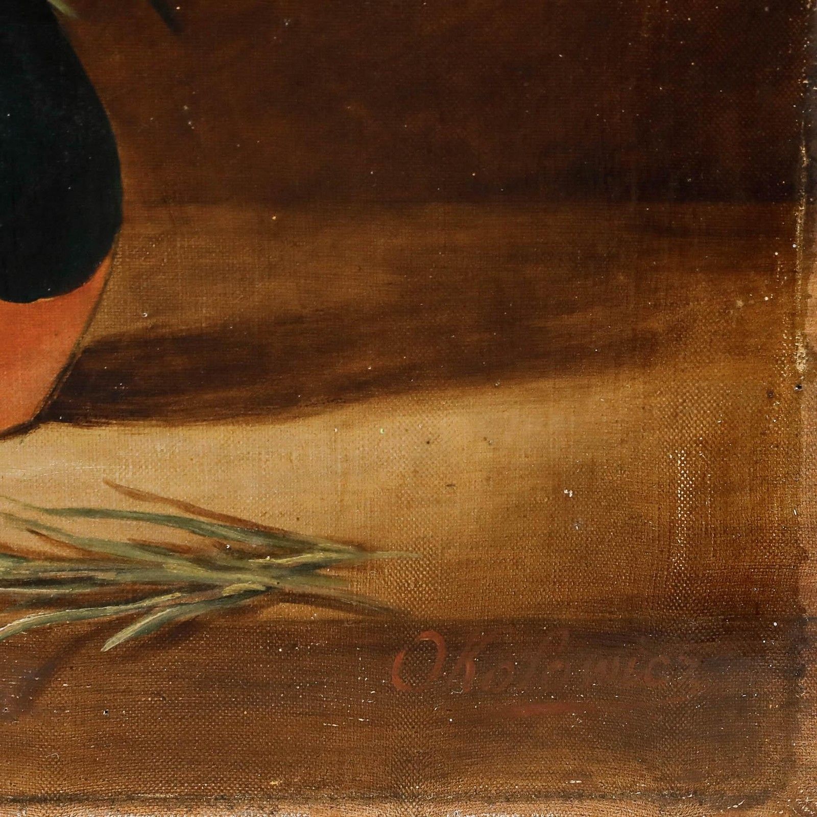 Nicolaï A. Okolowicz (Fl.1867 1928) Russian Oil, Bouquet Of Chrysanthemums photo vinterior