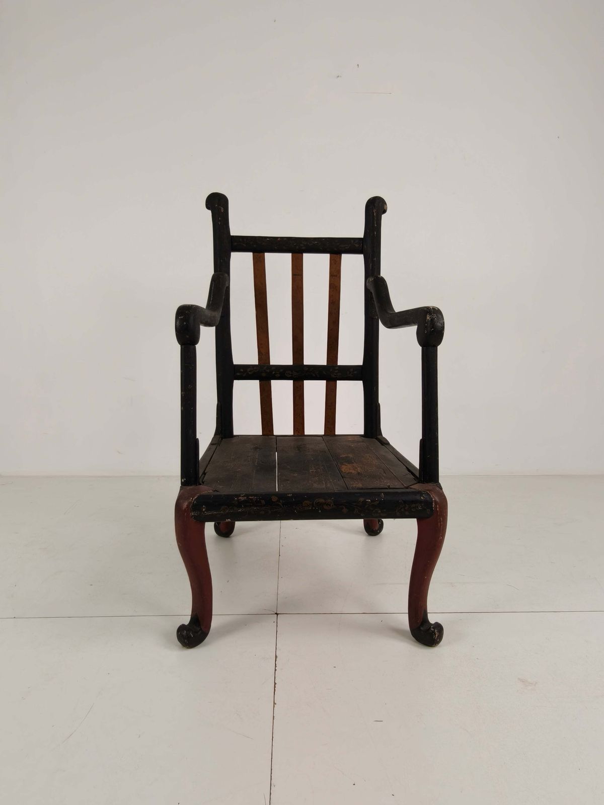 Chinoiserie English Armchair Circa 1900 photo furniture