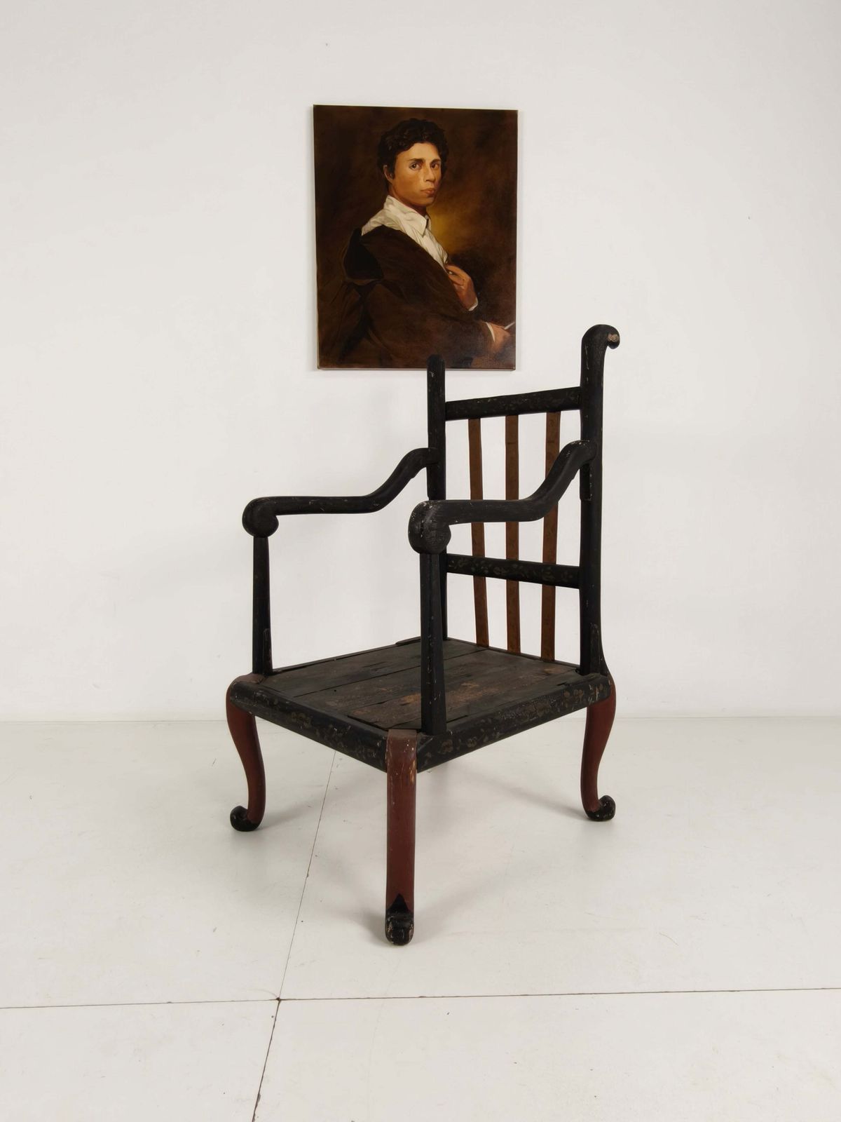 photo for sale Chinoiserie English Armchair Circa 1900