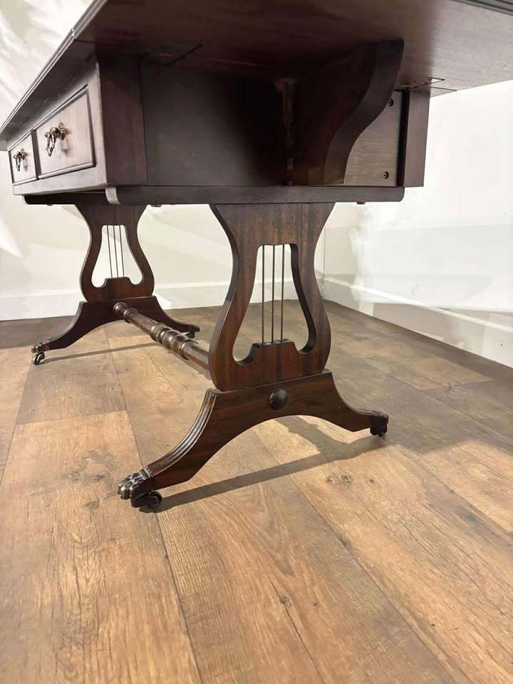 Vintage Mahogany Drop Leaf Coffee Table photo buy