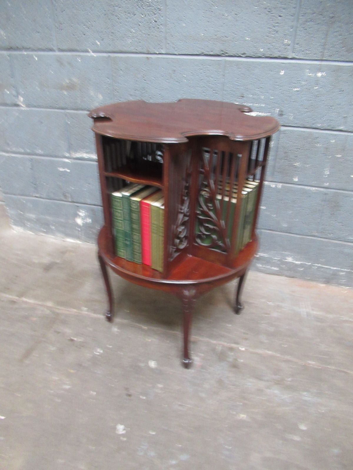 Late Victorian    Mahogany   Revolving Bookcase photo furniture