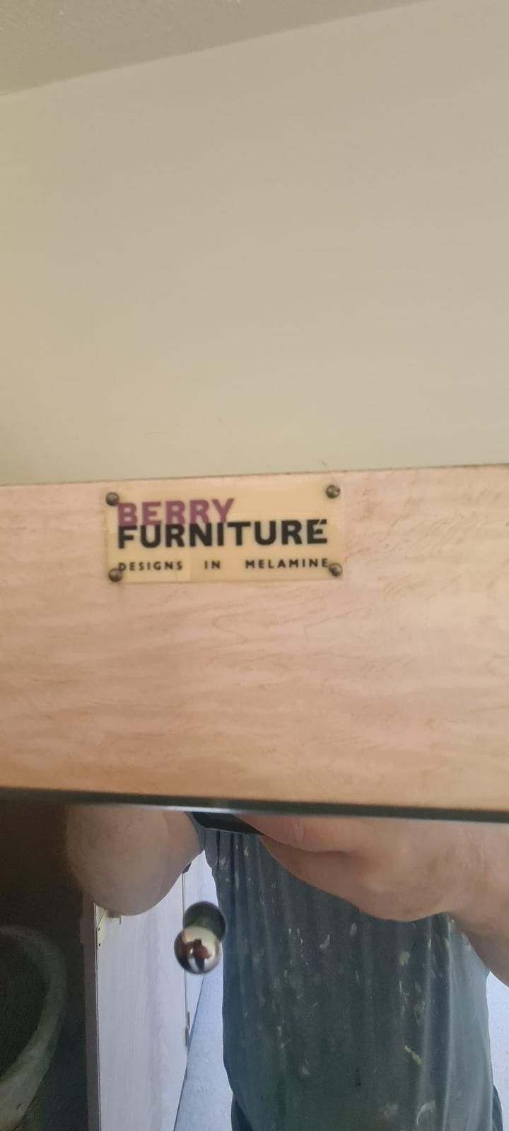 Berry Furniture Melamine Finish Full Set photo for sale