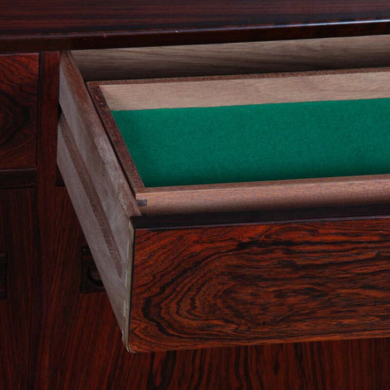 Scandinavian Secretary In Rio Rosewood By Erik Brouer, 1960 photo vinterior