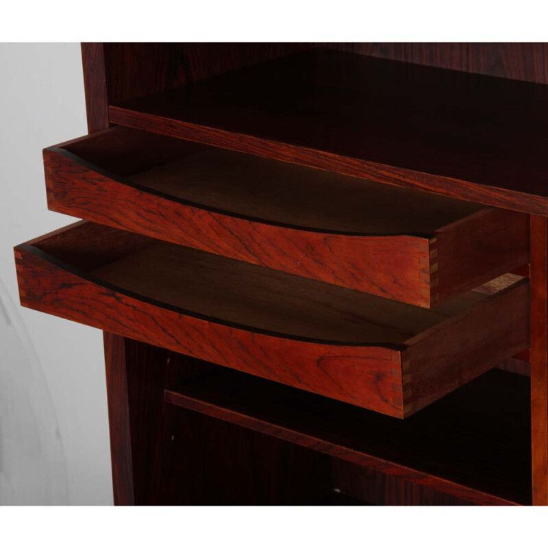 Scandinavian Secretary In Rio Rosewood By Erik Brouer, 1960 photo vintage
