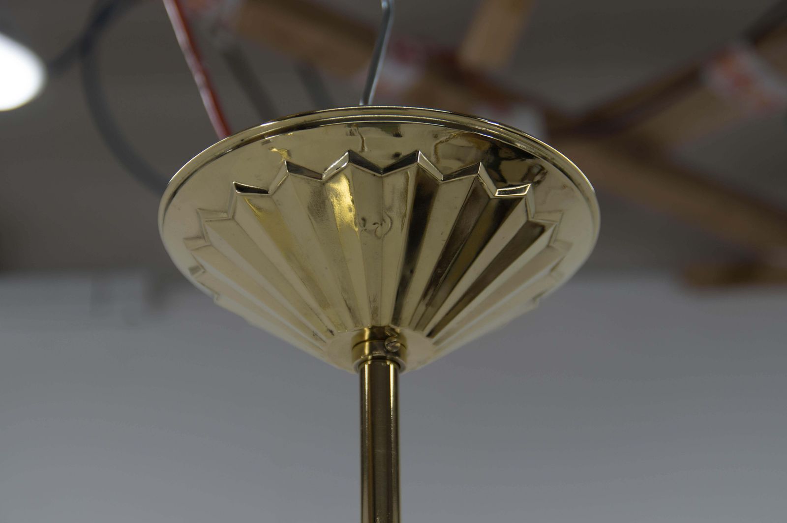 Very Rare Art Nouveau/Art Deco Chandelier, Austria, 1920s photo vintage
