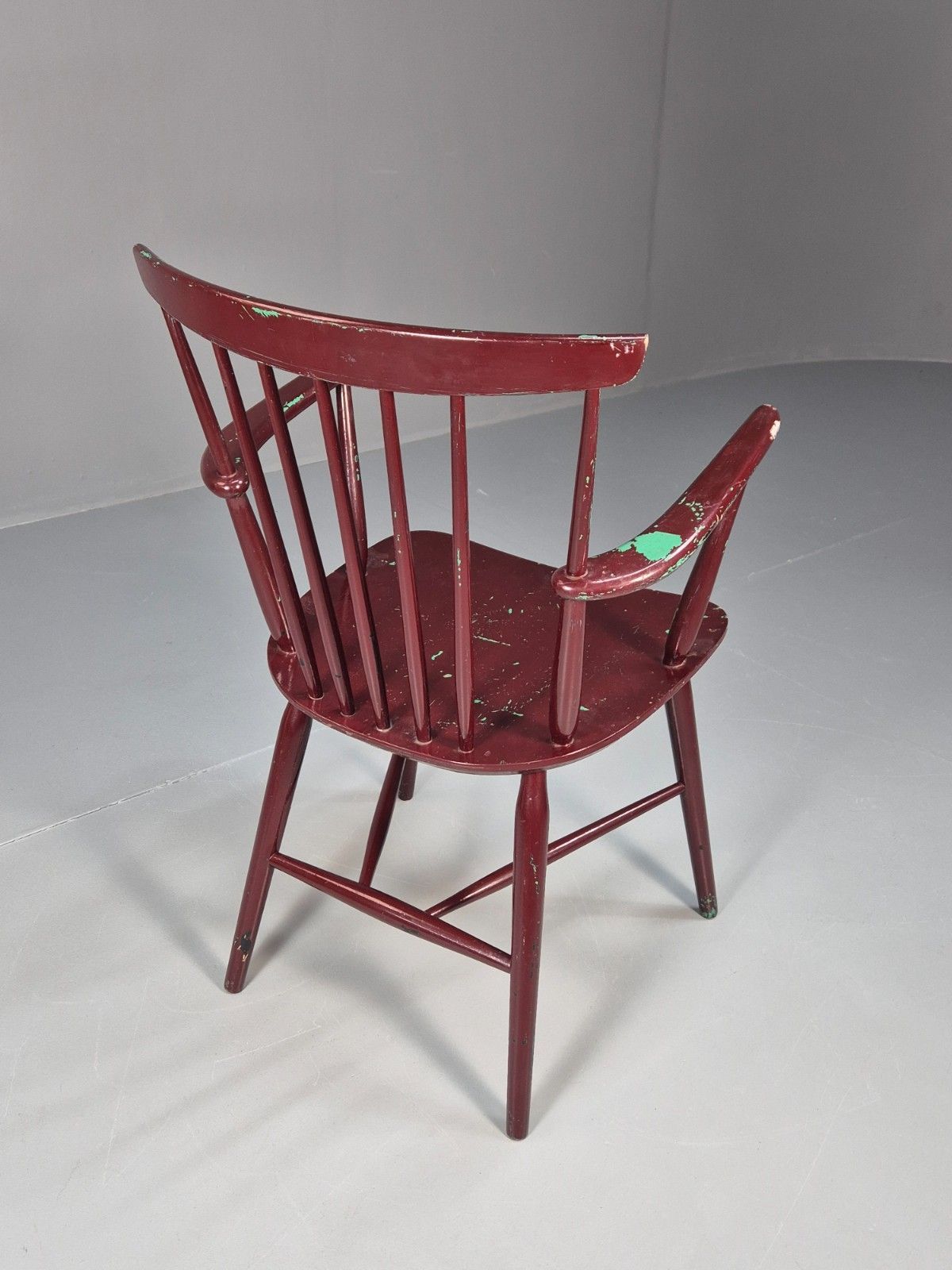 photo for sale Vintage Farstrup Stickback Elbow Chair 1960s Danish Design Retro Eb10607 Vdin