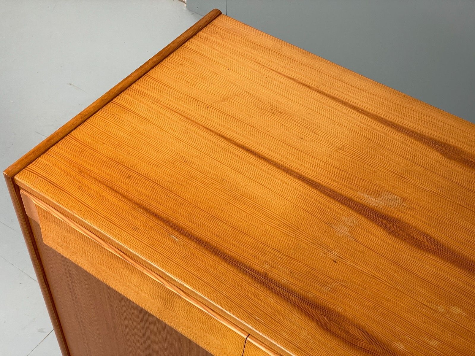 photo for sale Vintage Czechoslovakian Pine Cupboard Modernist Style 1980s Eb6908 Mwoo