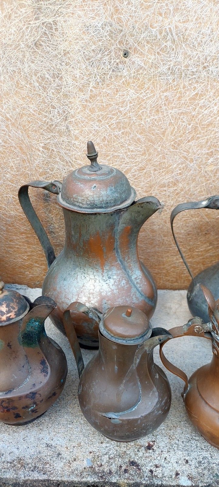 Rare Collection Of 22 Cuccume / Antique Copper Jars 18th/19th Century photo 992.0