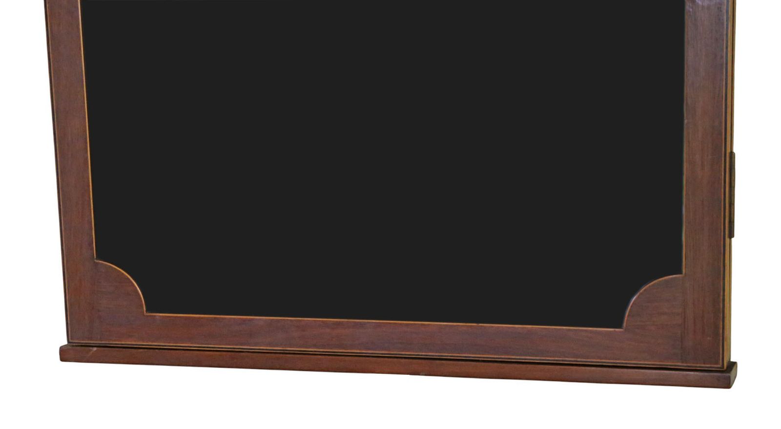 Antique C.1900 Inlaid Mahogany Wall Collectors Cabinet – Fine Quality Menu / Display Cabinet photo Furniture