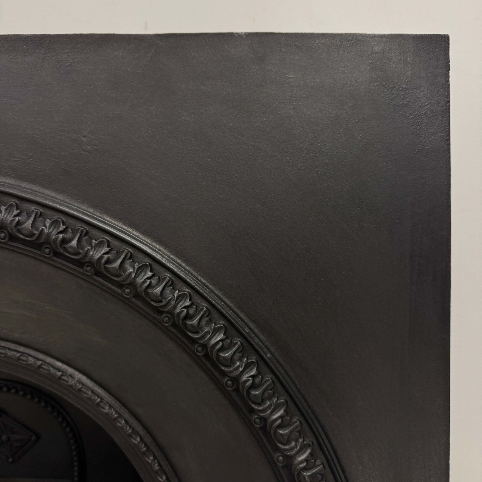 Antique Victorian Cast Iron Arched Insert photo 1100.0