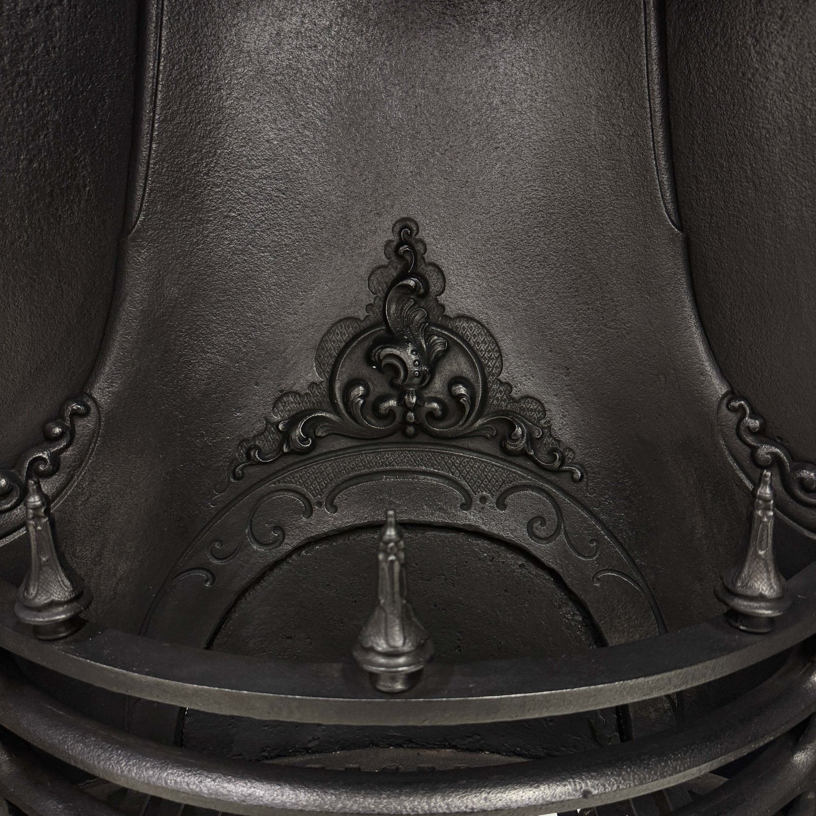 Antique Ornate Victorian Cast Iron Insert photo 2000.0