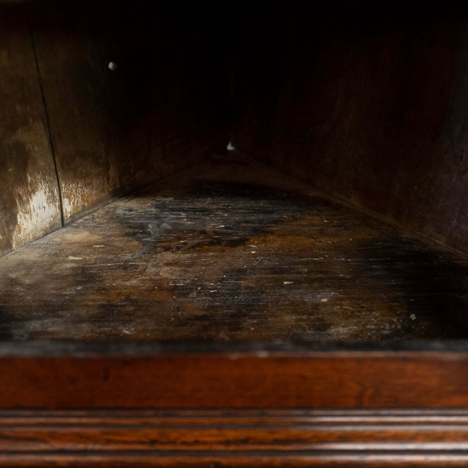 Antique Early 19th Century Oak Corner Cupboard photo 425.0