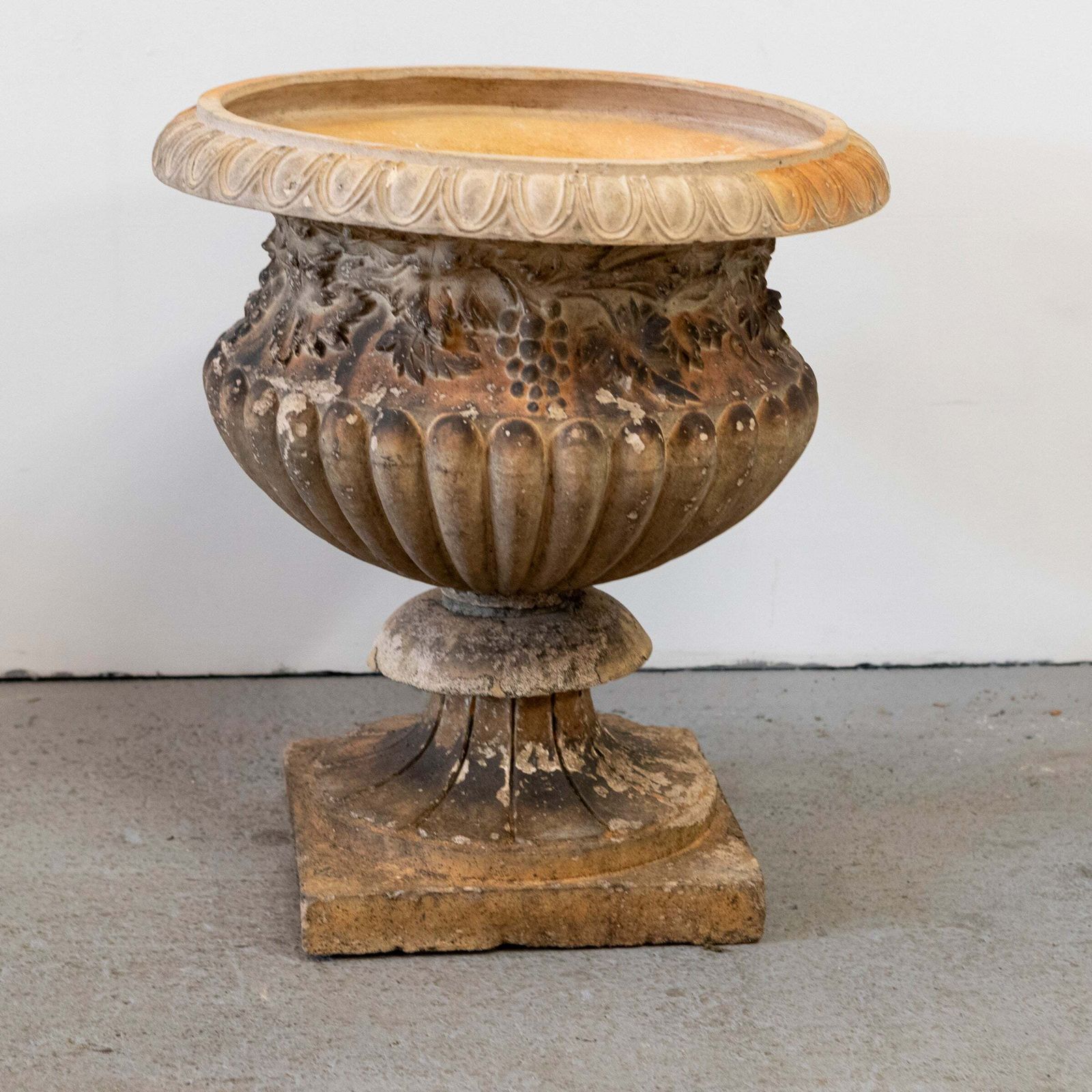 photo furniture Antique Cast Terracotta Stone Urn | G Jennings