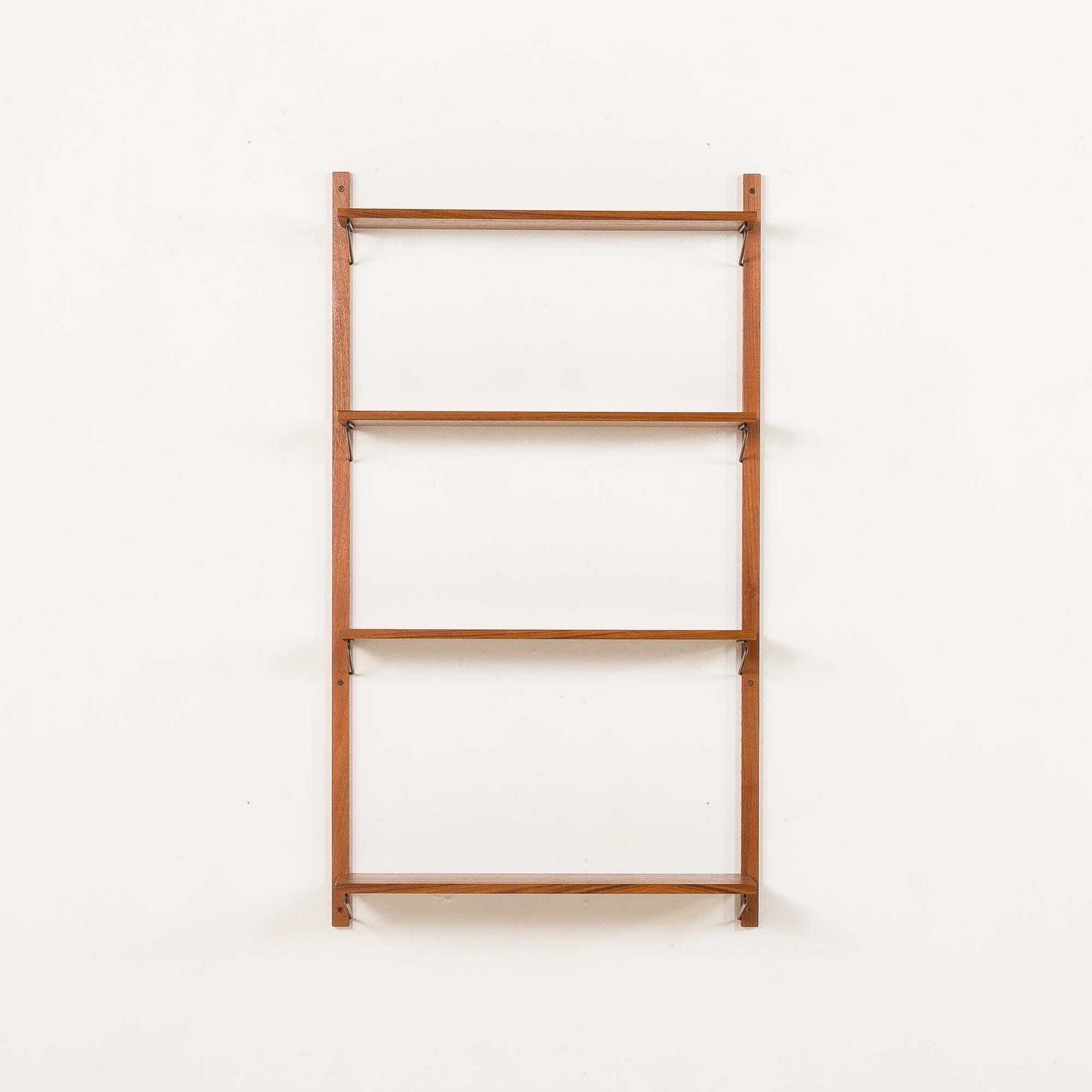 Danish Mid Century Teak Shelves, Set Of 4, 1960s photo Furniture