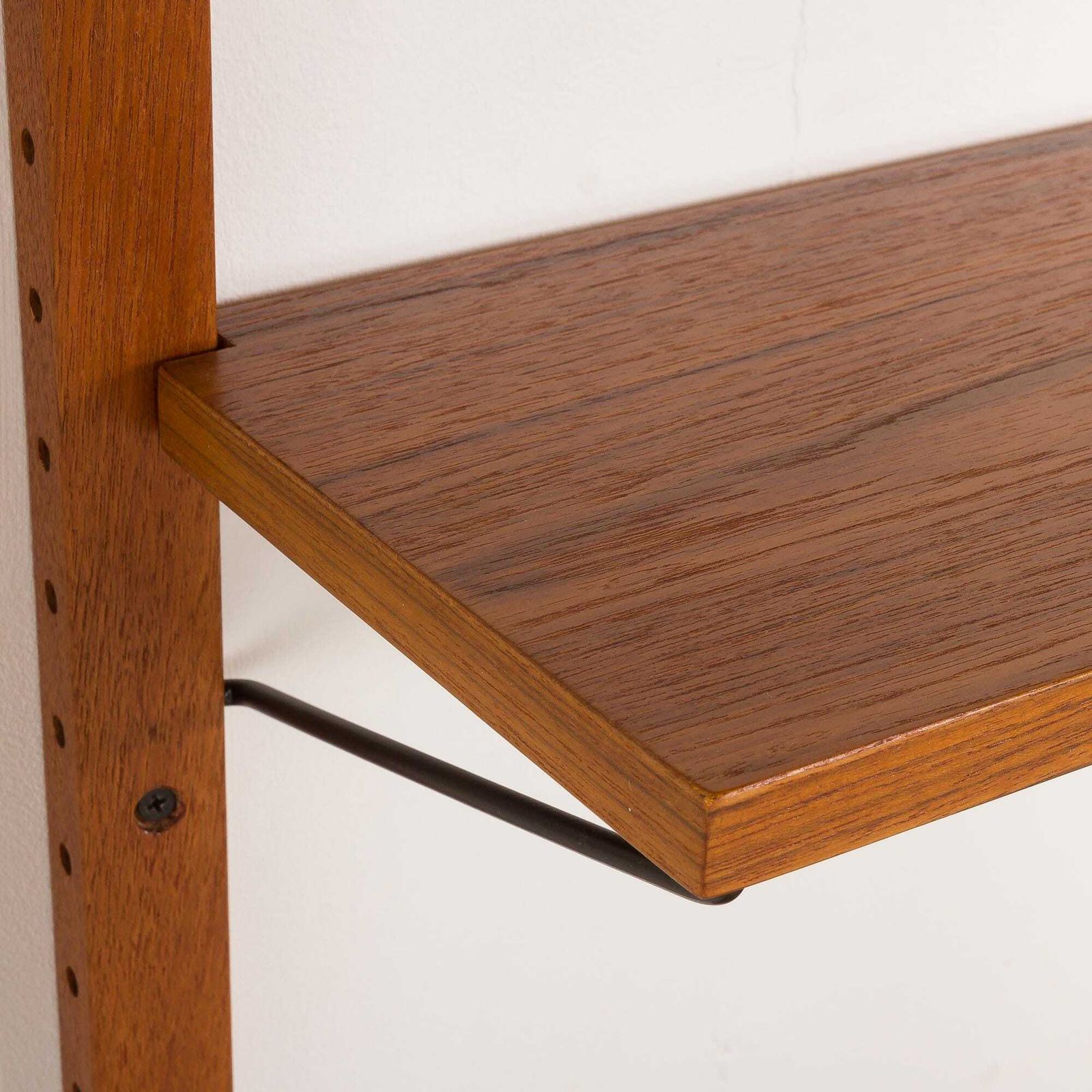 Danish Mid Century Teak Shelves, Set Of 4, 1960s photo vintage