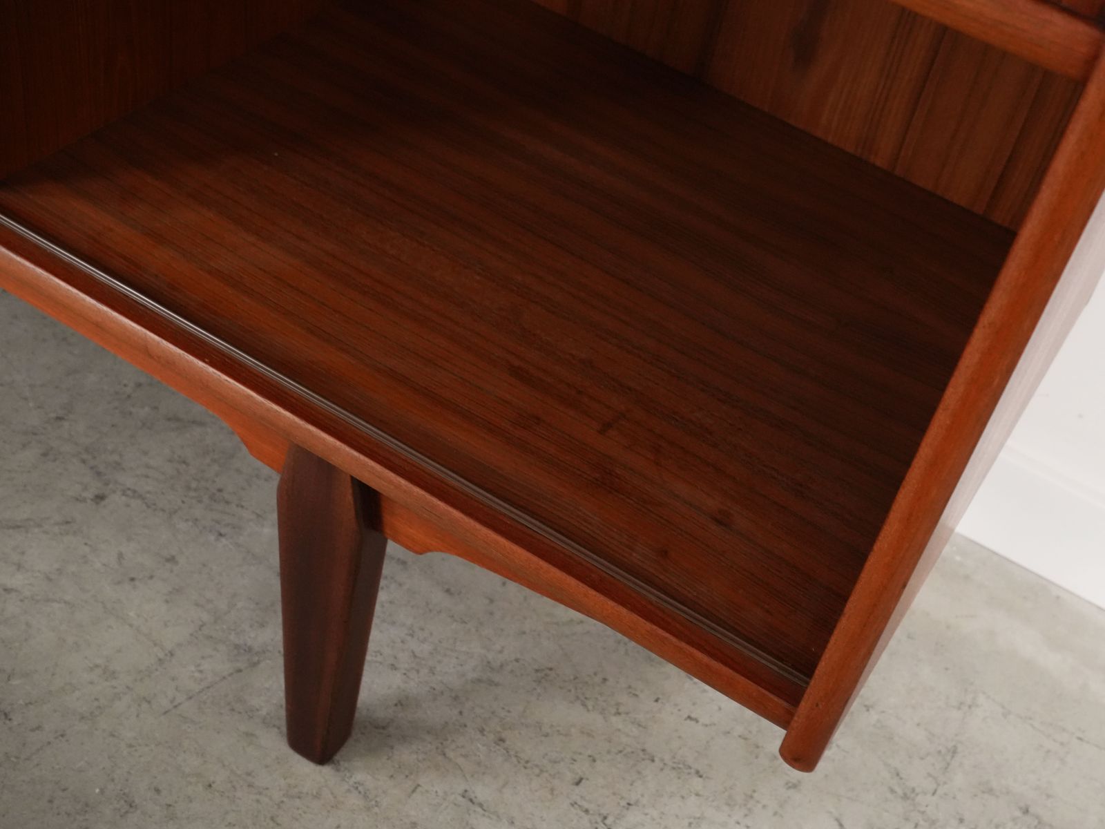 photo vinterior Teakhouten Highboard, Deens Design, Ca. Jaren 1960, Productie: Denemarken