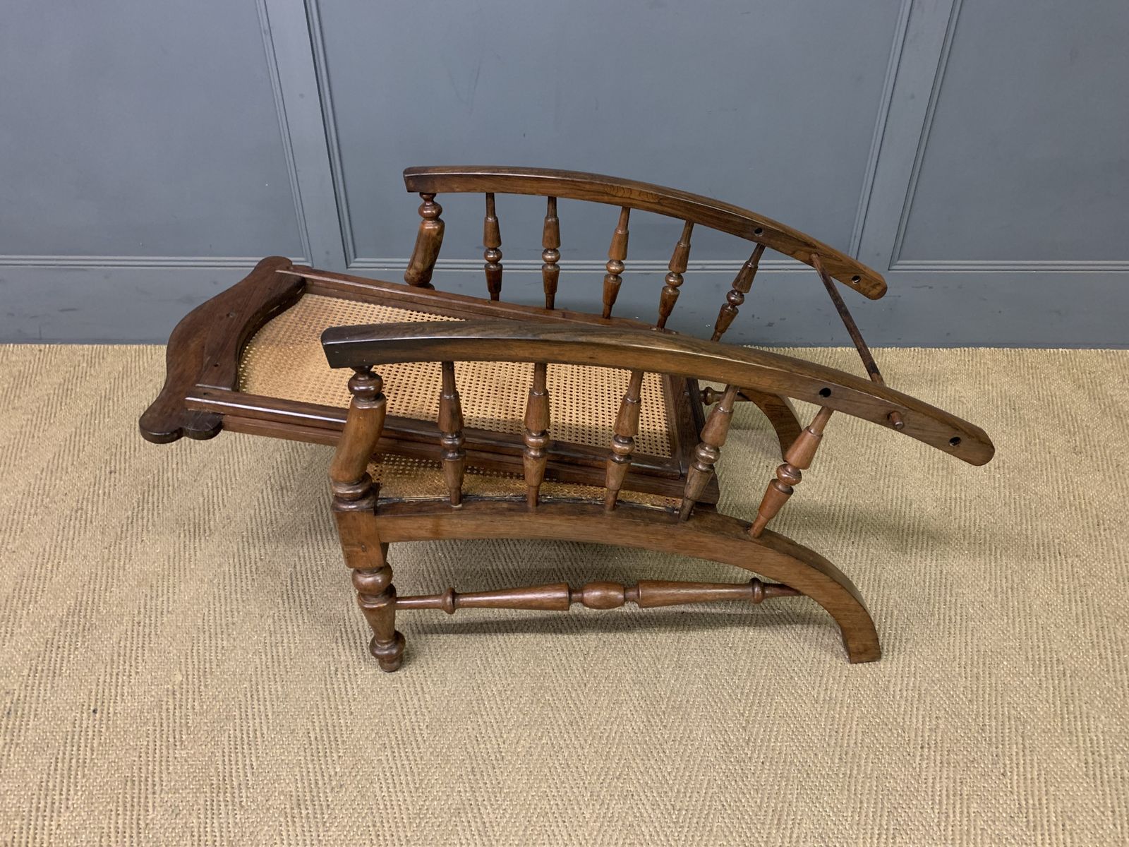 photo buy 19th Century Colonial Reclining Plantation Chair