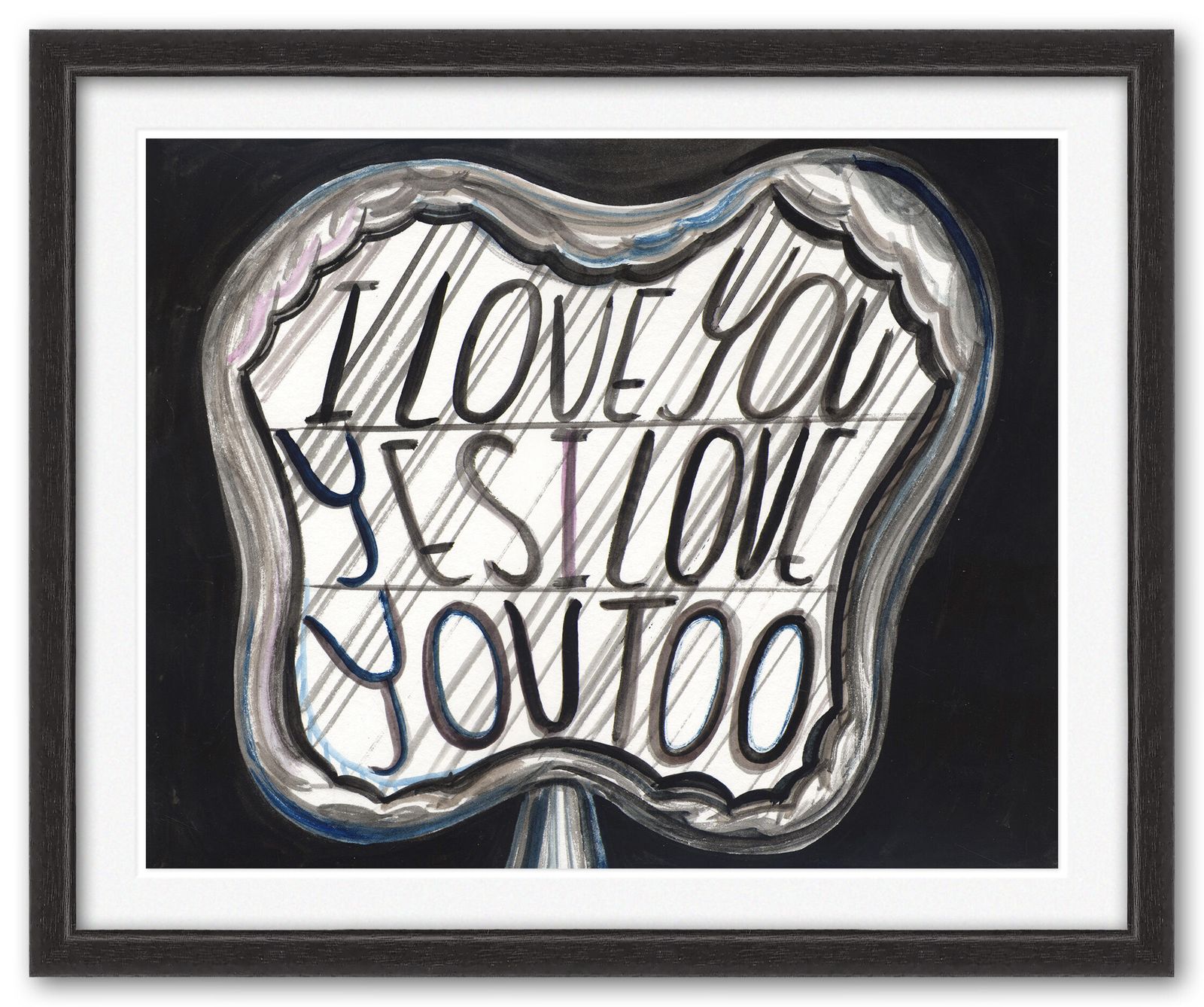 Beautiful Watercolour Work By Important British Artist Emma Talbot