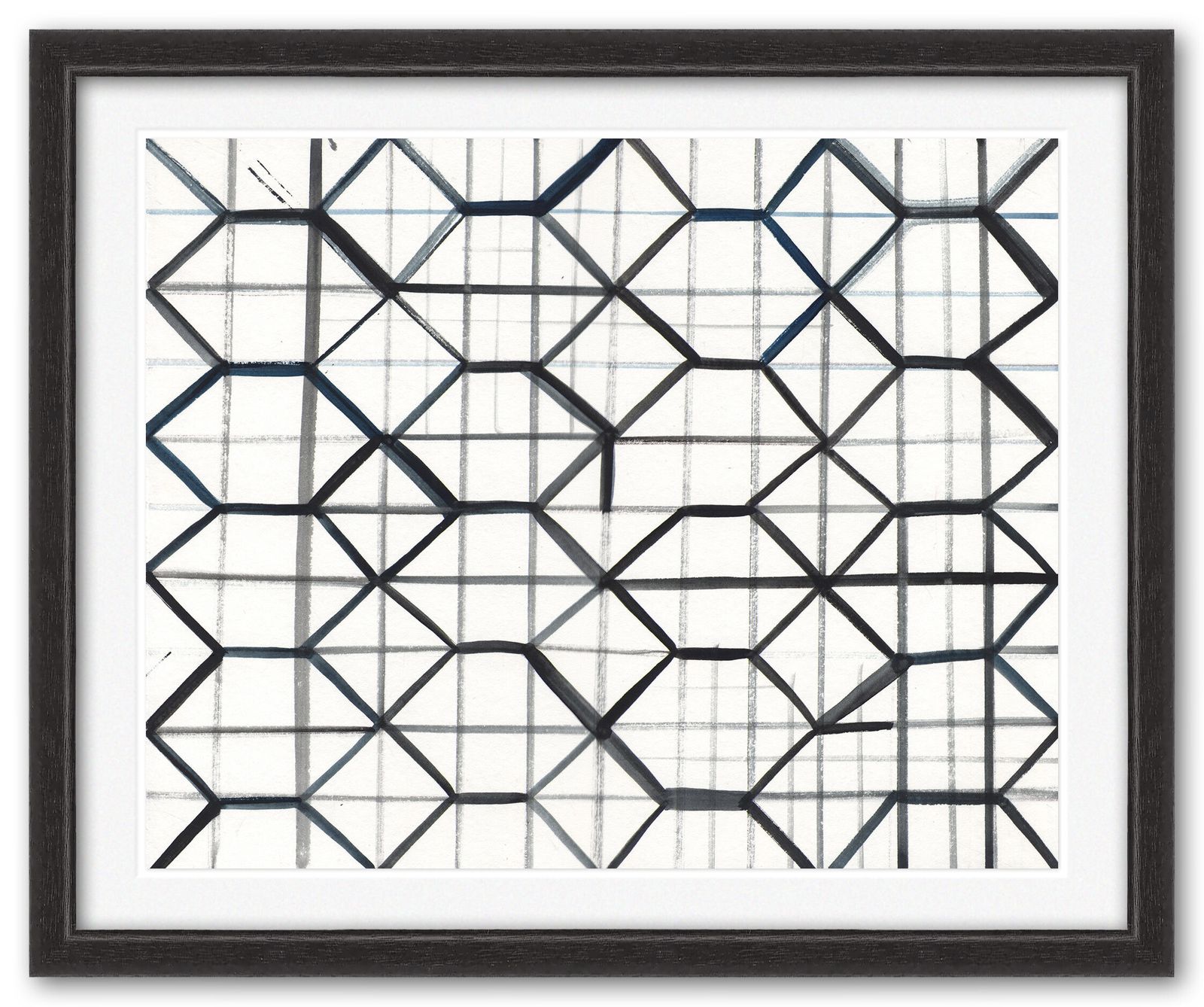 Fine Abstract Watercolour By Important Internation Artist Emma Talbot