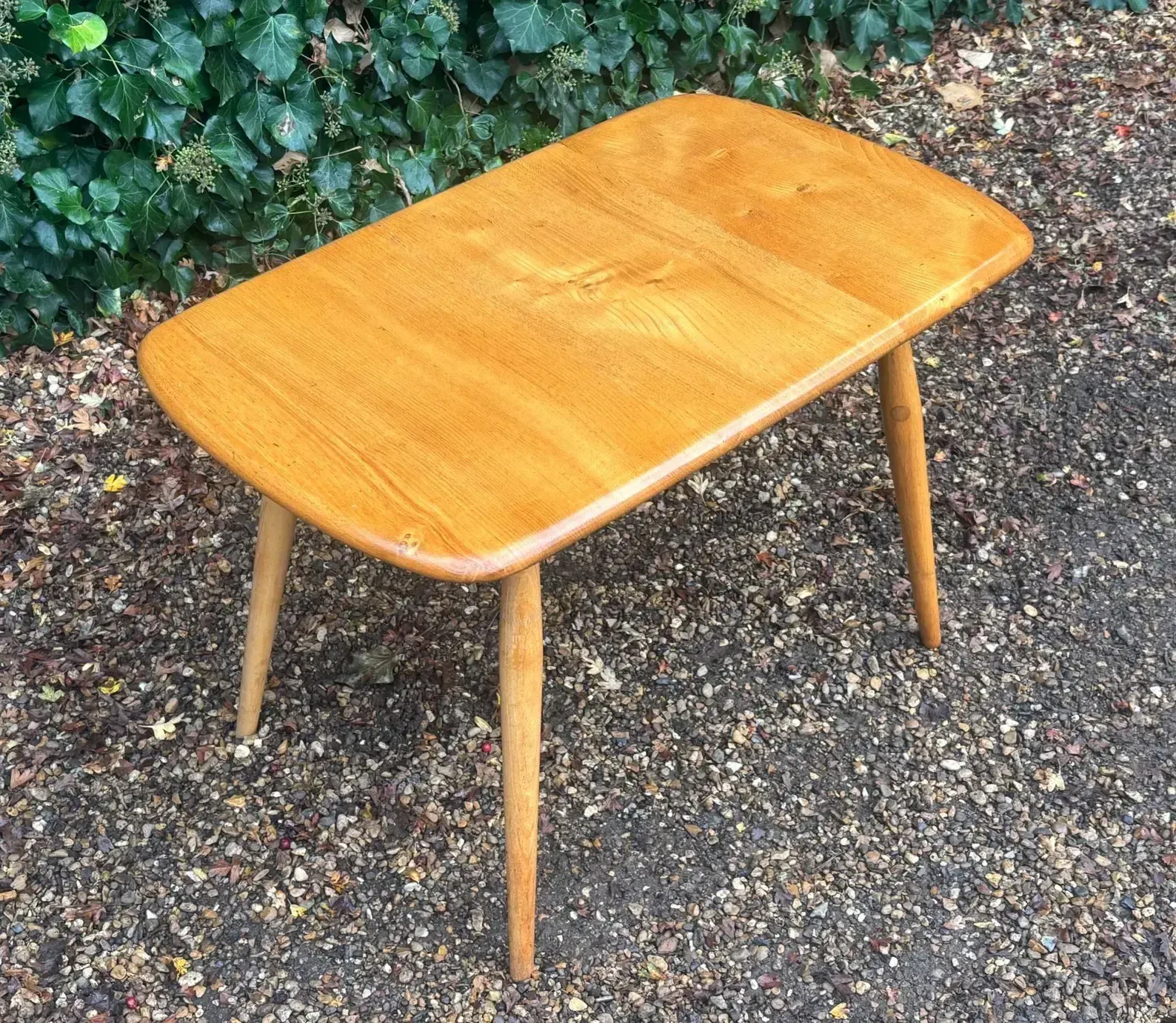 Vintage Ercol Model 213 Blonde Coffee Table photo for sale