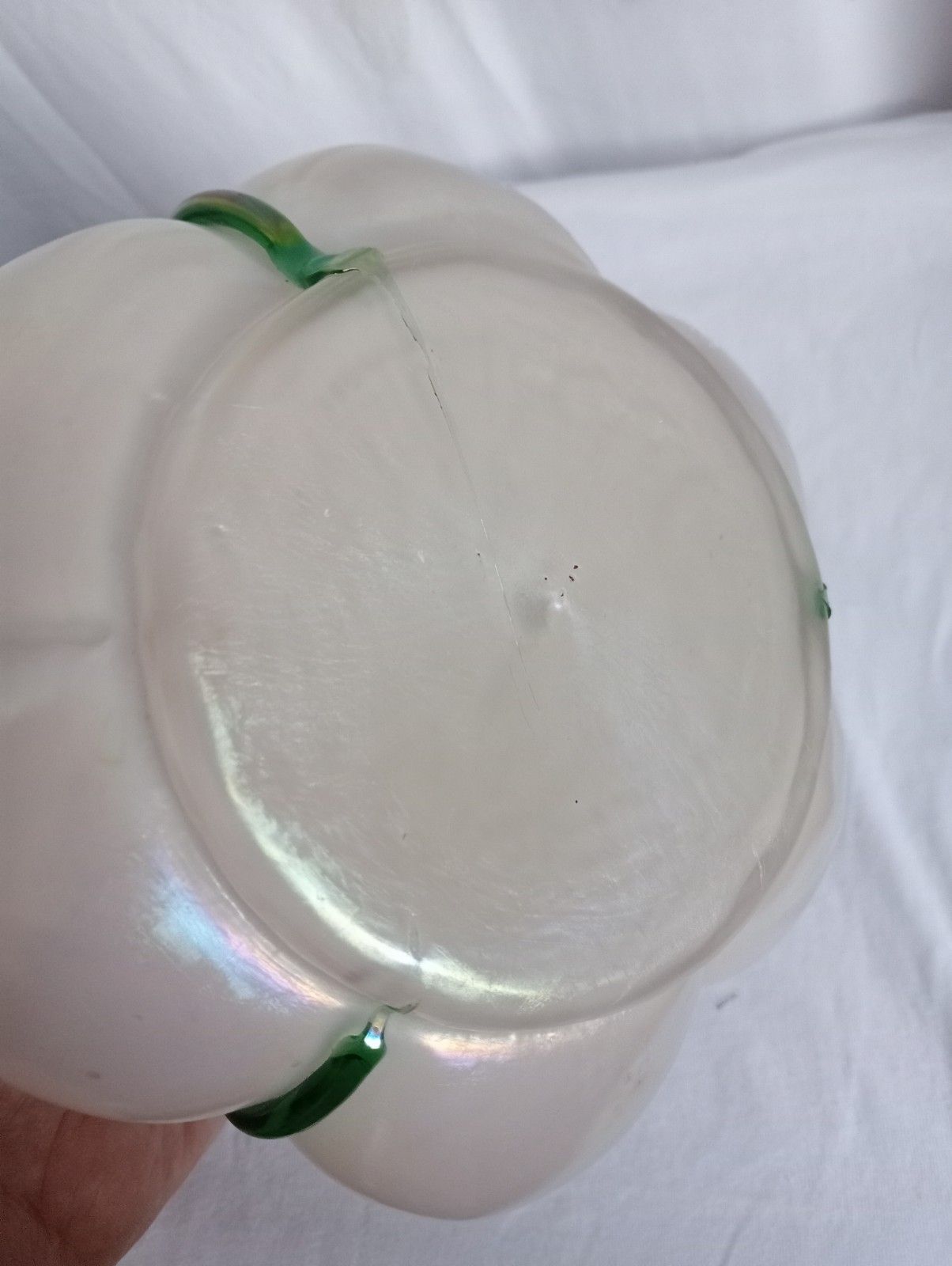 Loetz Style Opalescent Art Nouveau Vase photo 155.0