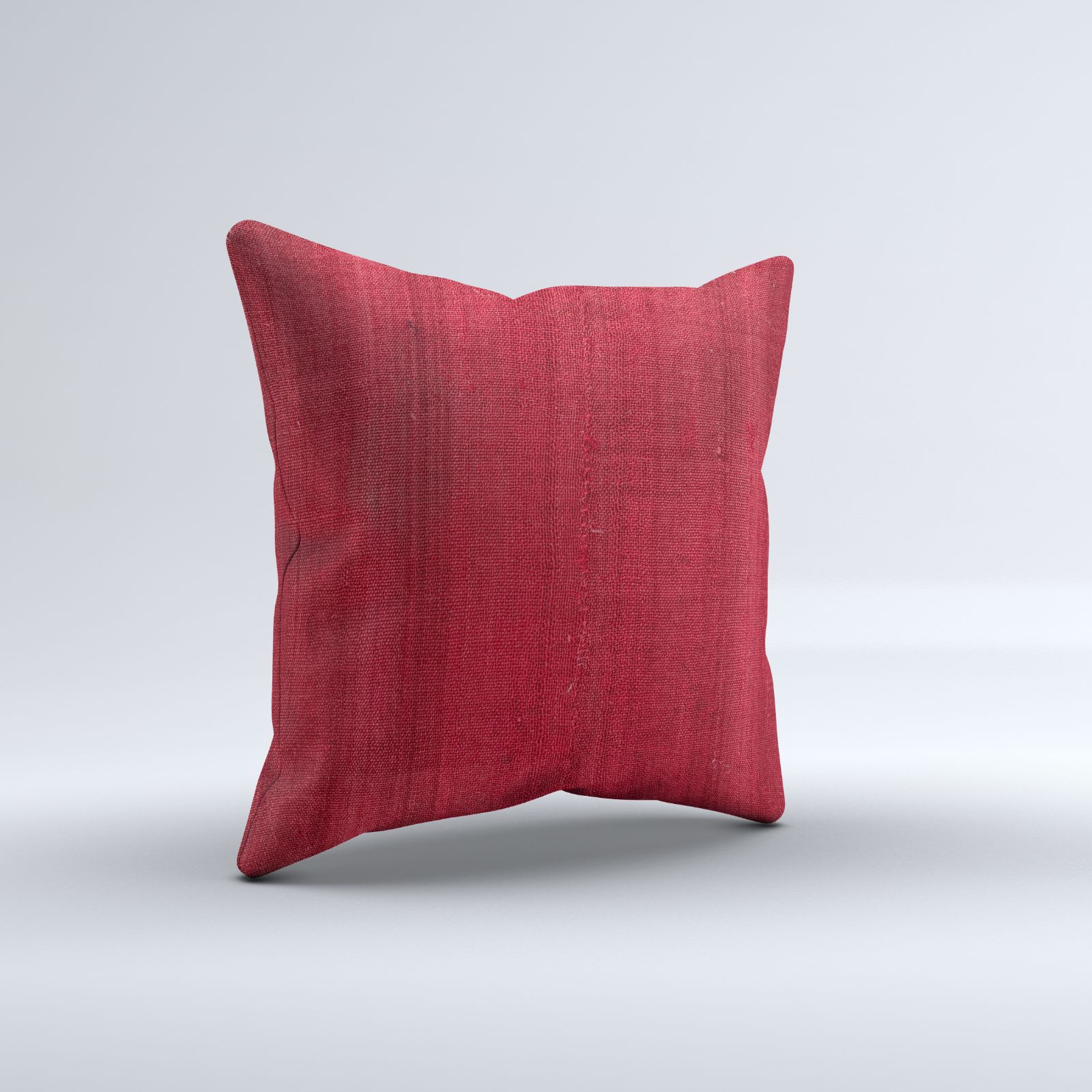 Kilim Cushion Cover 60x60 Cm Square Wool Large Pillowcase Vintage Turkish 66580 photo for sale