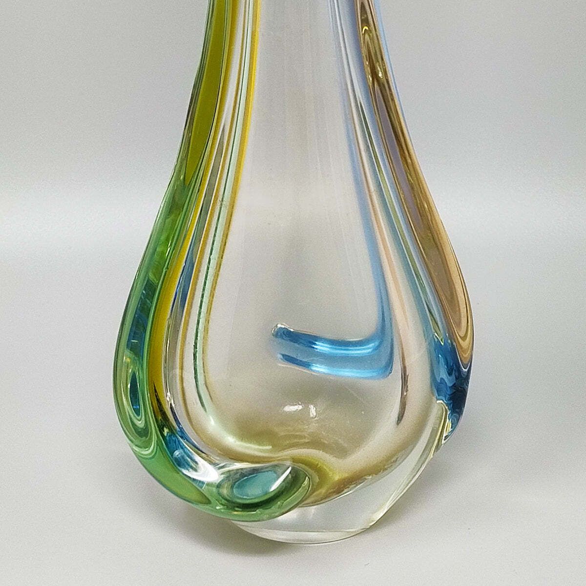 1960s Gorgeous Murano Vase By Flavio Poli. Made In Italy photo vinterior
