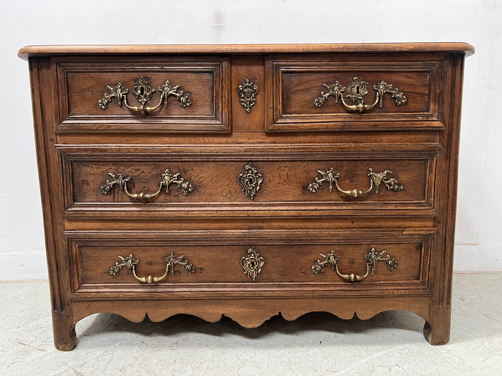 Louis XIV Style Solid Oak Dresser 18th Century photo furniture