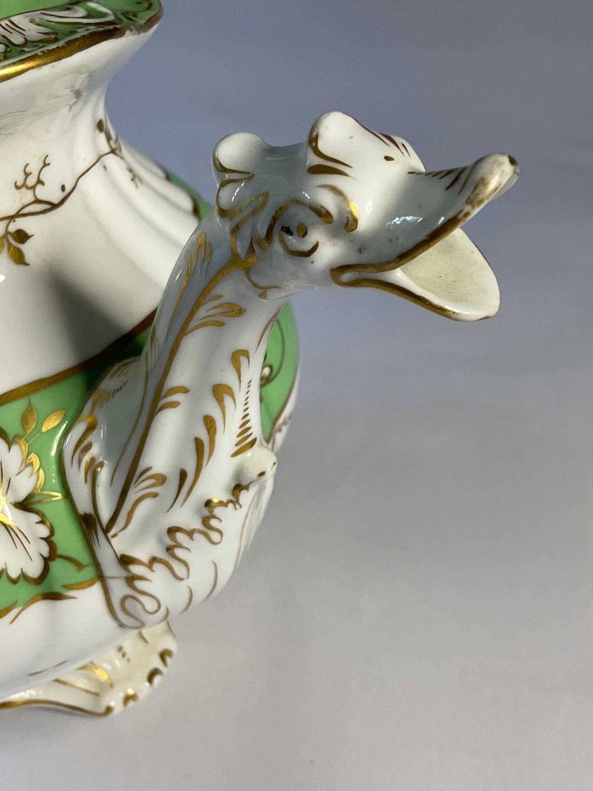 English Porcelain Teapot, Early 19th Century, With Provenance. A Rare Piece. photo 255.0