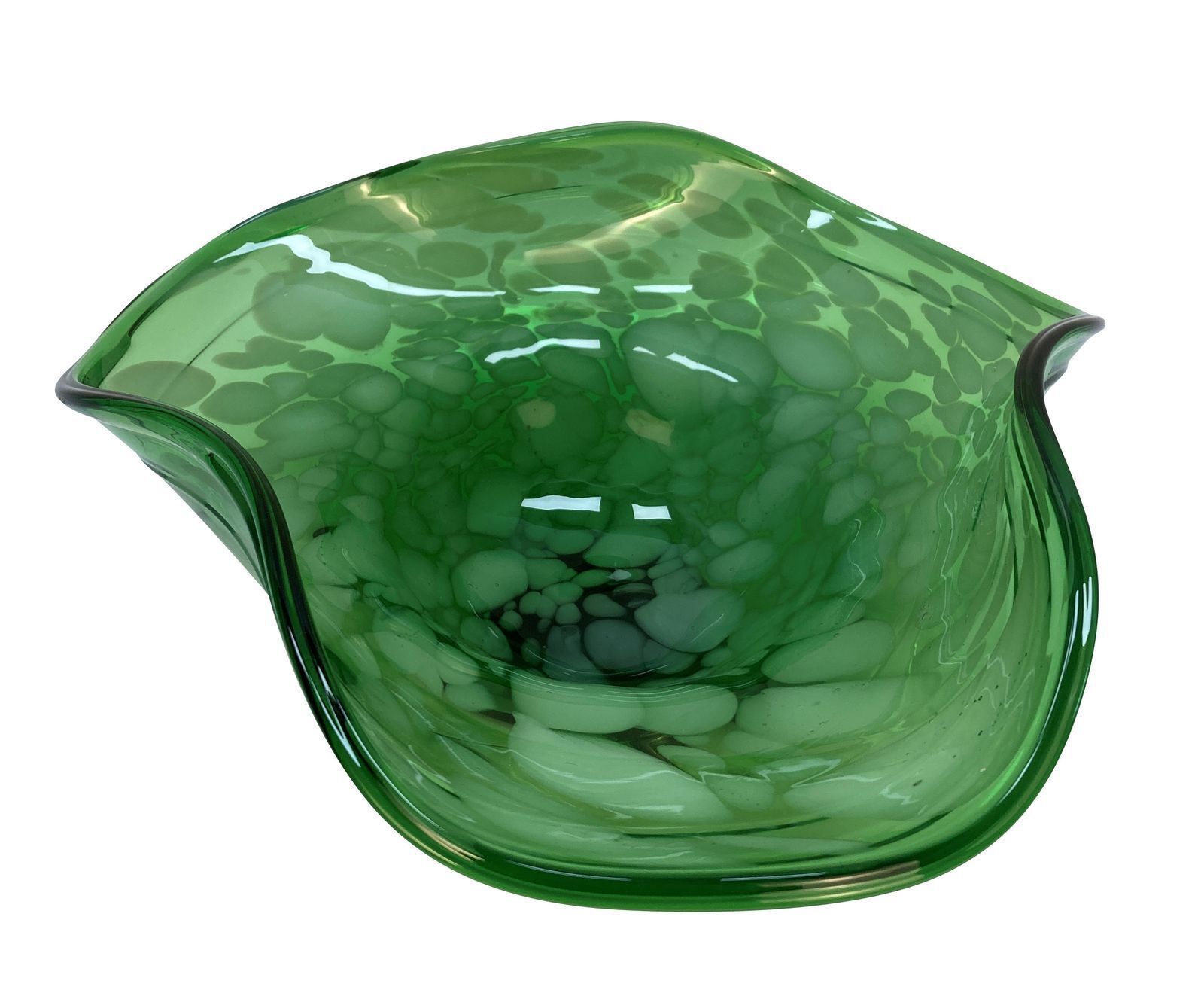 A Collection Of Four Large Italian Mid Century Glass Vases photo vinterior